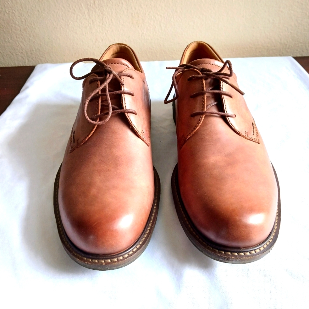 Ecco Versatile Men's Comfort Derby Shoes Size 42